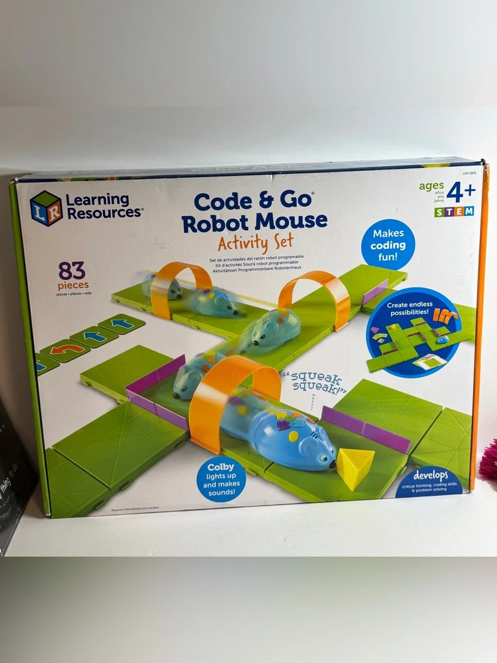 Code & Go Robot Mouse Activity Set - Blue/Green